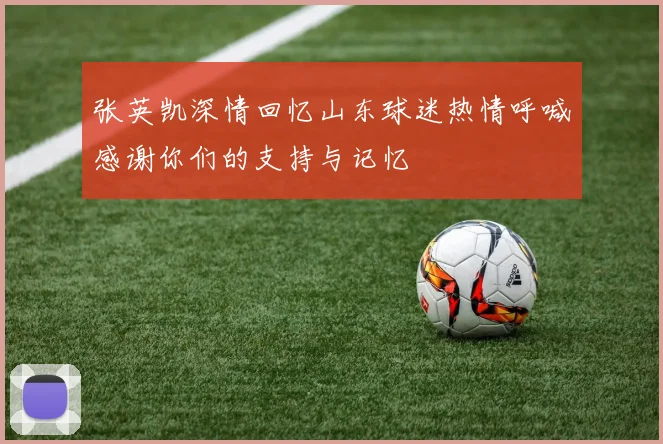 张英凯深情回忆山东球迷热情呼喊感谢你们的支持与记忆